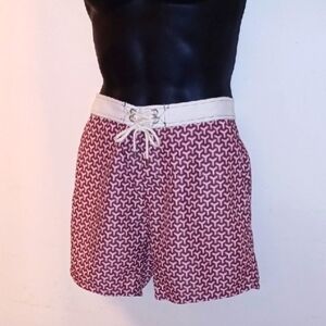 Mr. Swim Trunks with Drawstring Waistband, Size 34